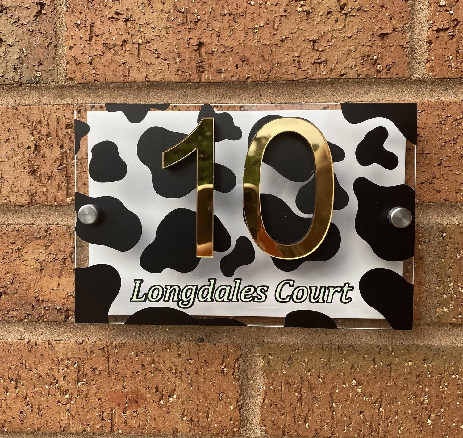 House Number Signs