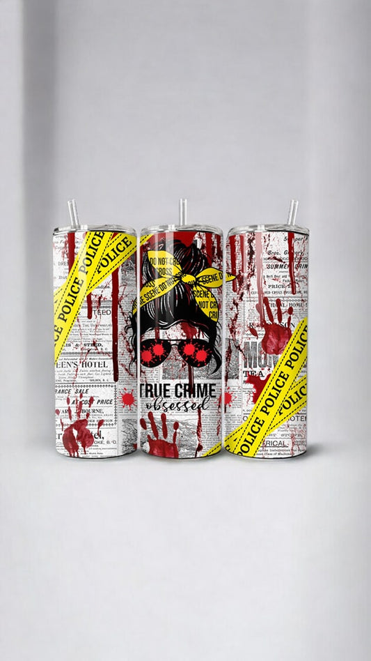 True Crime Tumbler 20oz