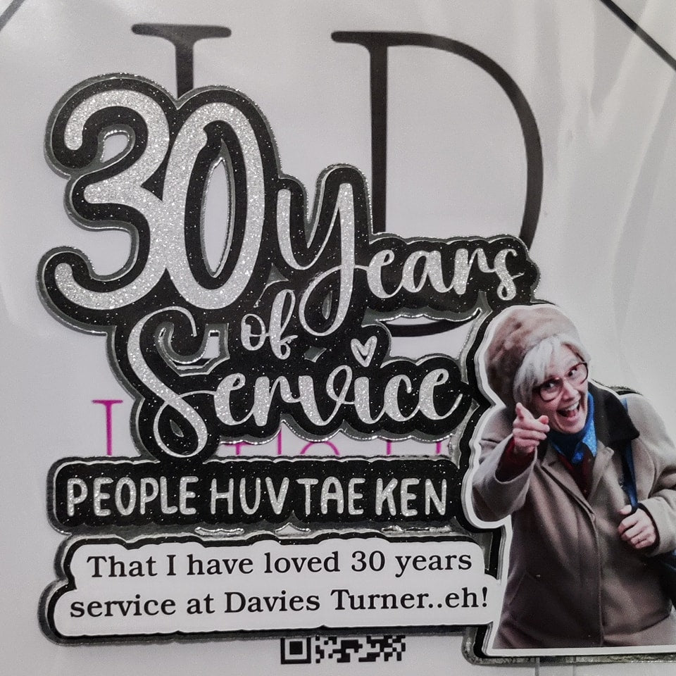 Still Game Inspired Cake Topper