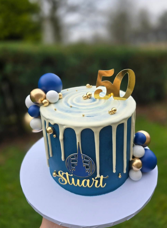 Number Cake Charm