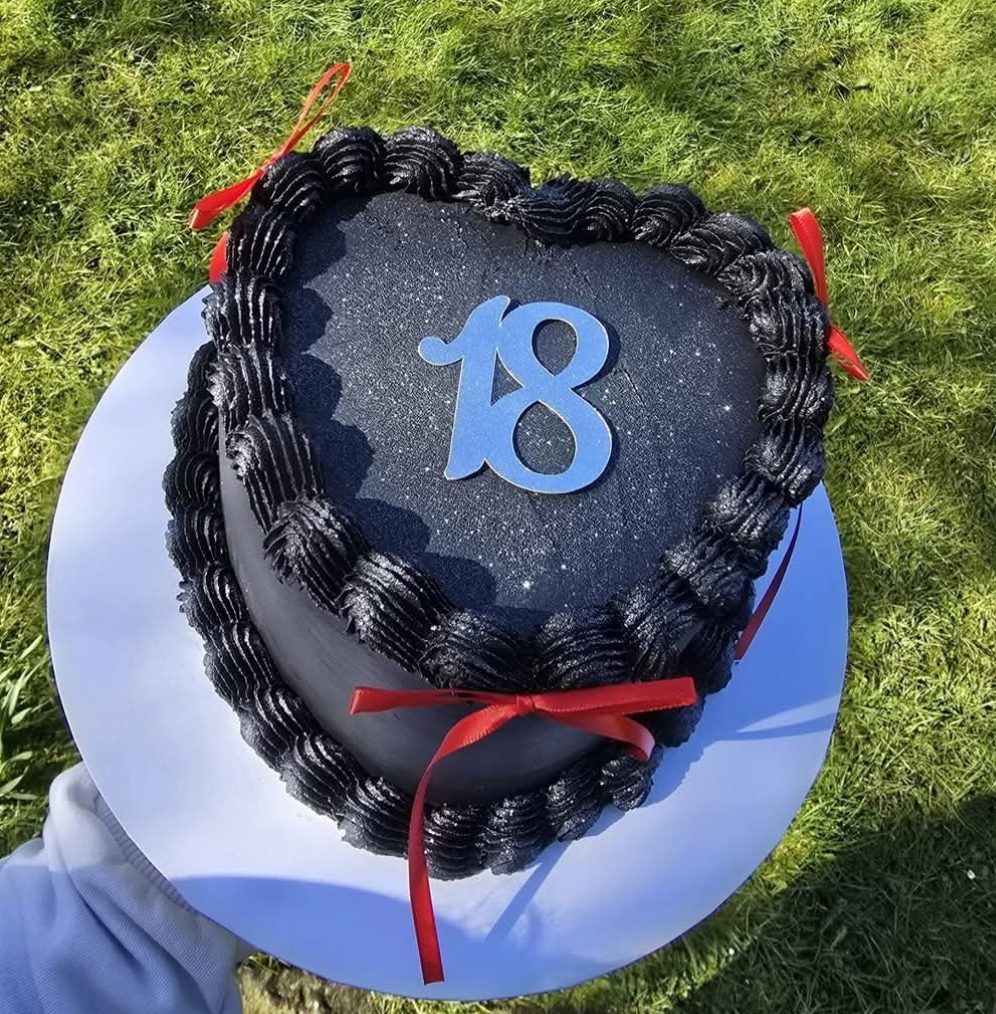 Number Cake Charm