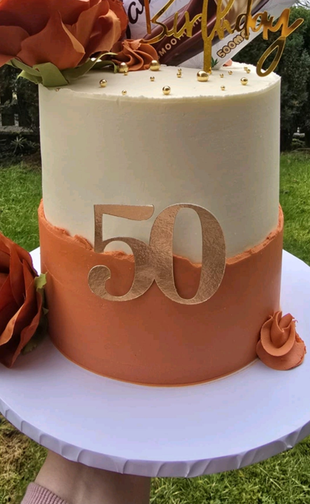 Number Cake Charm