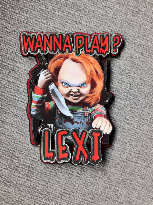 Childs Play Inspired Cake Topper