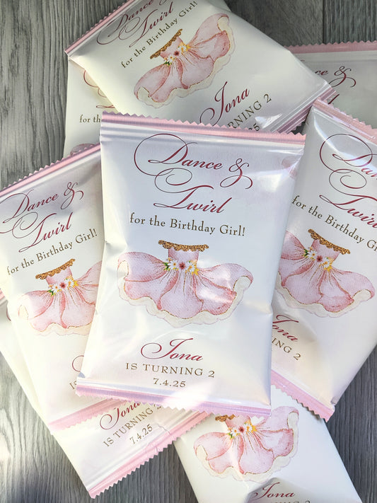 Personalized Crisp/Snack Packets